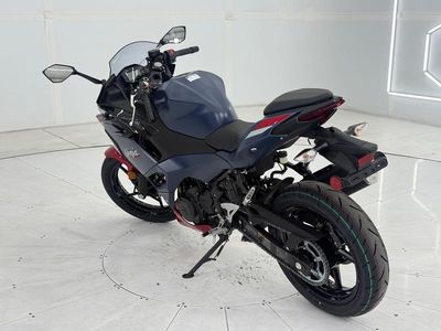2026 Kawasaki Ninja 500 ABS Metallic Matte Twilight Blue - Photo 4