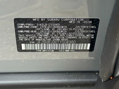 2026 Subaru Outback — photo 43 view