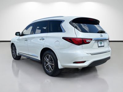 2017 INFINITI QX60 — rear three-quarter view