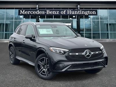 2026 Mercedes-Benz GLC 300 in Graphite Grey Metallic — front three-quarter view
