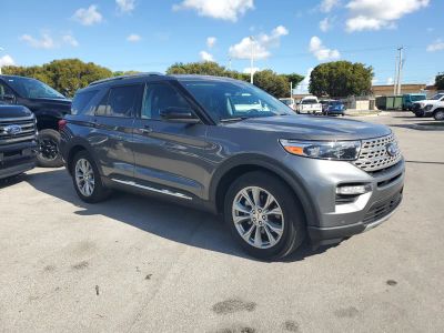 2023 Ford Explorer — rear three-quarter view