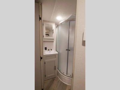 2021 Forest River RV Salem FSX — rear three-quarter view