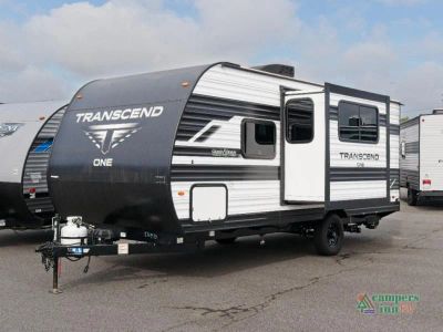 2025 Grand Design Transcend One — rear three-quarter view