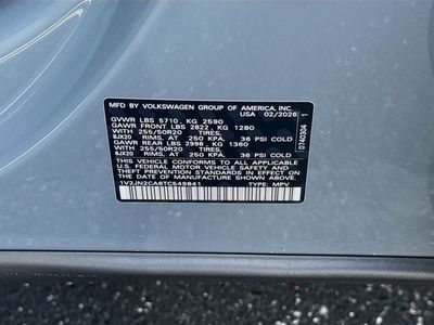 2026 Volkswagen Atlas — photo 27 view