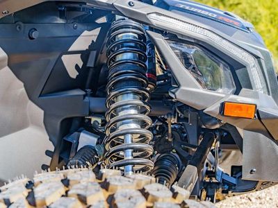 2025 Can-Am Maverick X3 Max X RS Turbo RR With Smart-Shox Triple Black - Photo 14