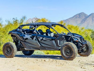 2025 Can-Am Maverick X3 Max X RS Turbo RR With Smart-Shox Triple Black - Photo 1