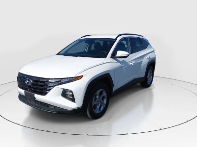 2023 Hyundai Tucson — rear three-quarter view