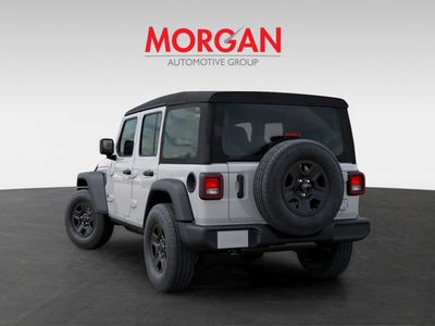 2026 Jeep Wrangler — rear three-quarter view