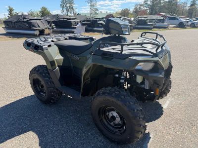 2026 Polaris Sportsman 570 — engine compartment view