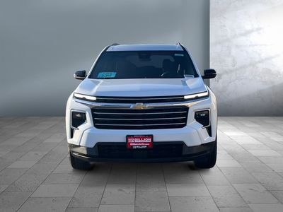 2026 Chevrolet Traverse — rear three-quarter view