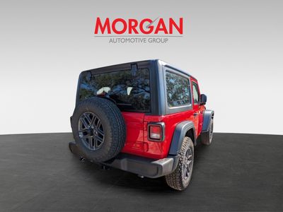 2026 Jeep Wrangler — rear three-quarter view