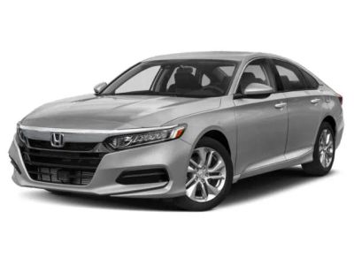 2020 Honda Accord Sedan LX in White — front three-quarter view