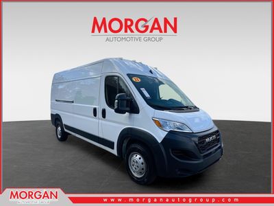2023 Ram ProMaster 2500 High Roof in Bright White Clearcoat — front three-quarter view