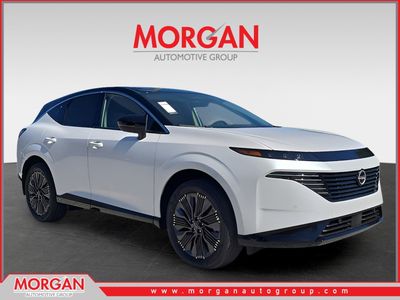 2026 Nissan Murano Platinum in White — front three-quarter view