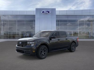 2026 Ford Maverick in Shadow Black — front three-quarter view