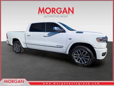 2026 Ram 1500 Limited in White — front three-quarter view