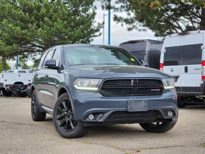 2017 Dodge Durango R/T AWD in Bruiser Gray Clearcoat — front three-quarter view