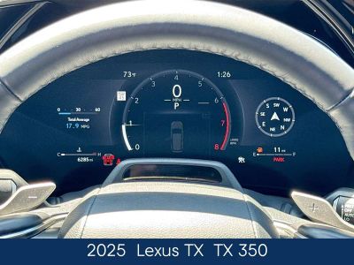 2025 Lexus TX — rear three-quarter view