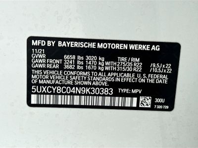 2022 BMW X6 - Photo 45