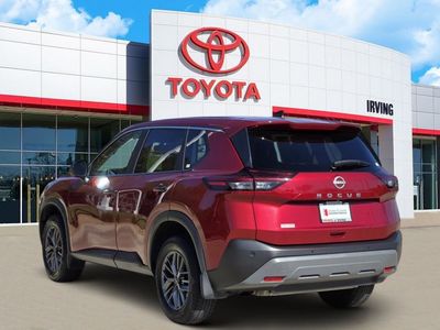 2023 Nissan Rogue — rear three-quarter view