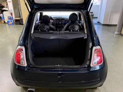 2015 FIAT 500 — rear three-quarter view