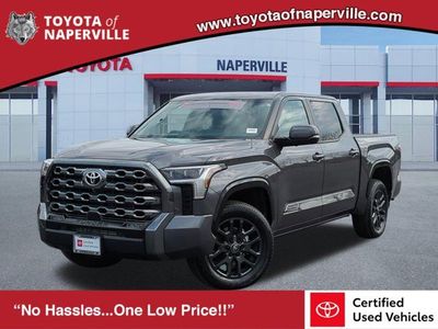 2026 Toyota Tundra Platinum CrewMax 5.5 Bed — front three-quarter view