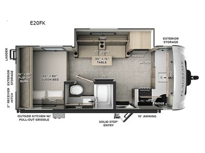 2026 Forest River Flagstaff E-Pro — side profile view