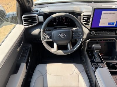 2026 Toyota Tundra — interior view
