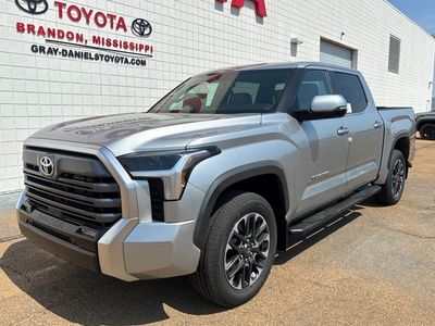 2026 Toyota Tundra Limited in Celestial Silver Metallic — front three-quarter view