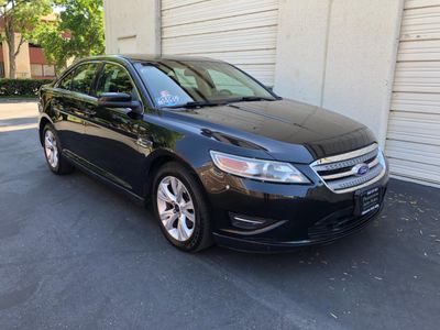 2012 Ford Taurus — rear three-quarter view