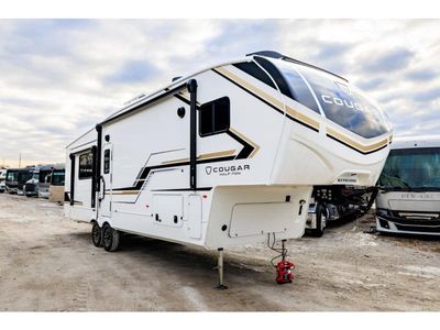 2026 Keystone RV Cougar Half-Ton — front three-quarter view