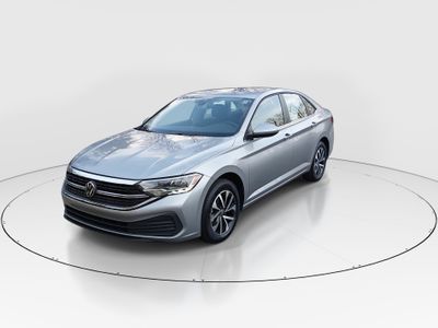 2024 Volkswagen Jetta — rear three-quarter view