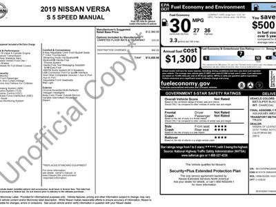 2019 Nissan Versa Sedan - Photo 2