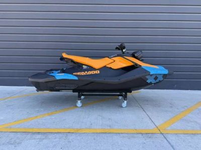 2026 Sea-Doo Spark™Trixx for 3 Rotax® 900 ACE™ - 90 iBR and Audio — front three-quarter view