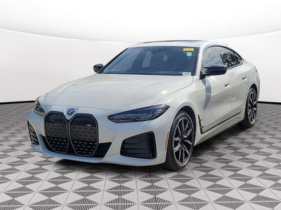 2024 BMW i4 — side profile view