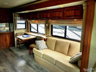 2008 Monaco RV Cayman — engine compartment view