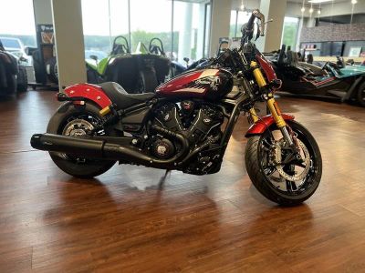 2025 Indian Motorcycle 101 Scout Sunset Red Metallic with Graphics - Photo 1
