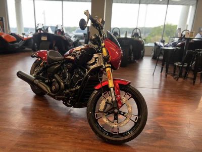 2025 Indian Motorcycle 101 Scout Sunset Red Metallic with Graphics - Photo 2