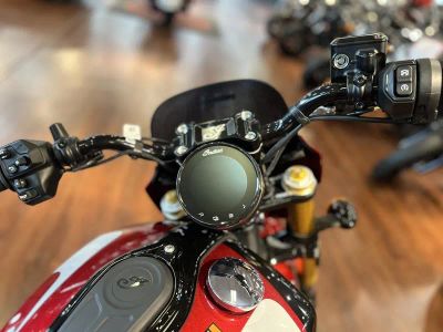 2025 Indian Motorcycle 101 Scout Sunset Red Metallic with Graphics - Photo 11