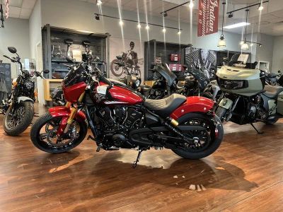 2025 Indian Motorcycle 101 Scout Sunset Red Metallic with Graphics - Photo 8