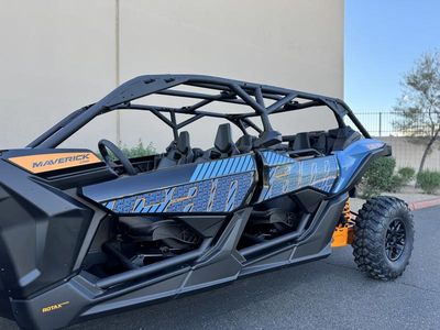 2026 Can-Am Maverick X3 MAX DS Turbo Scandi Blue & Orange Crush - Photo 9