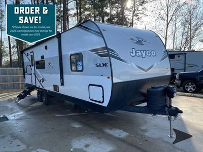 2026 Jayco Jay Flight SLX — rear three-quarter view