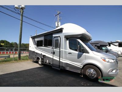 2024 Coachmen RV Prism Elite in Grey  — front three-quarter view