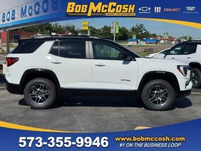 2026 GMC Terrain AT4 in Summit White — front three-quarter view