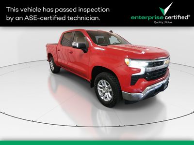 2023 Chevrolet Silverado 1500 4WD Crew Cab 147" LT w/1LT — front three-quarter view