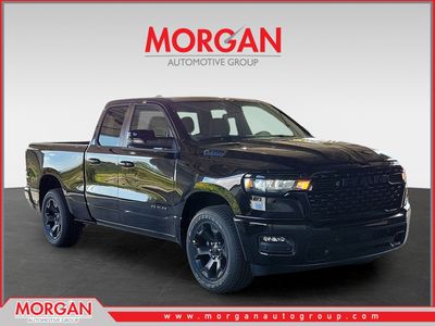 2026 Ram 1500 Big Horn in Diamond Black Crystal Pearlcoat — front three-quarter view