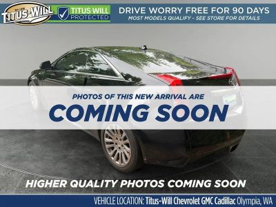 2014 Cadillac CTS — rear three-quarter view