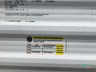 2026 Forest River RV Cherokee Wolf Pup — engine compartment view