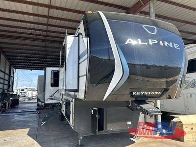 2026 Keystone RV Alpine — front three-quarter view