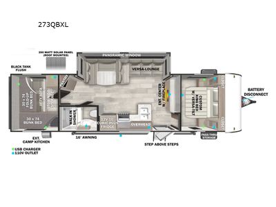 2022 Forest River Wildwood — side profile view